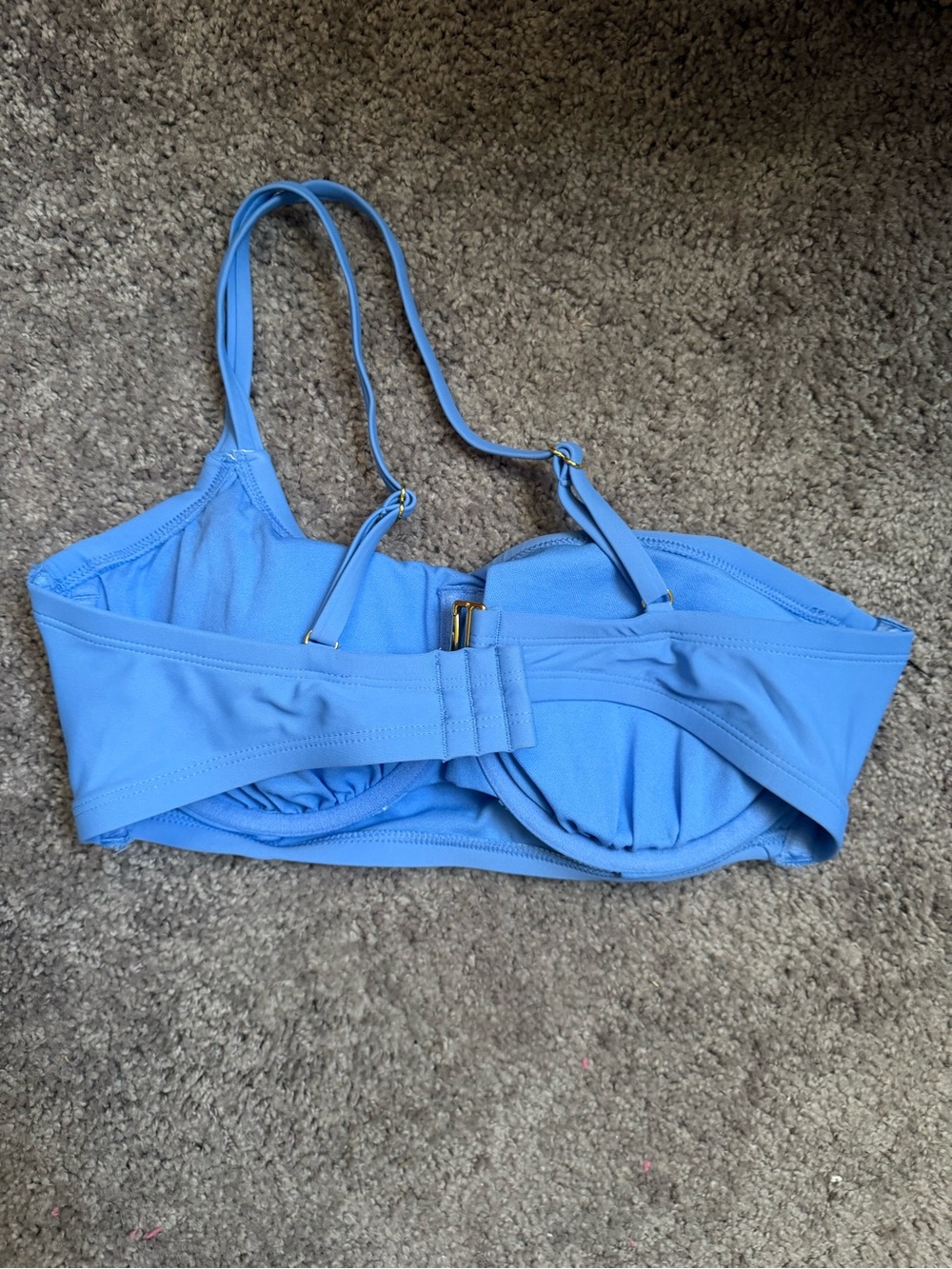 Shade & Shore Sky Blue Underwire Bikini Top